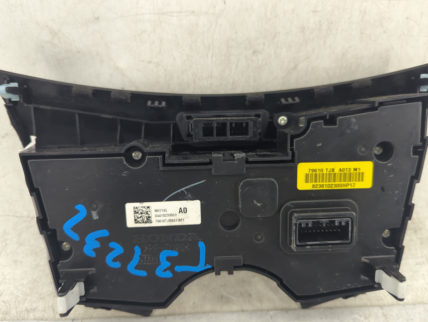 2019-2022 Acura Rdx Climate Control Module Temperature AC/Heater Replacement P/N:79610TJBA013M1 Fits Fits 2019 2020 2021 202
