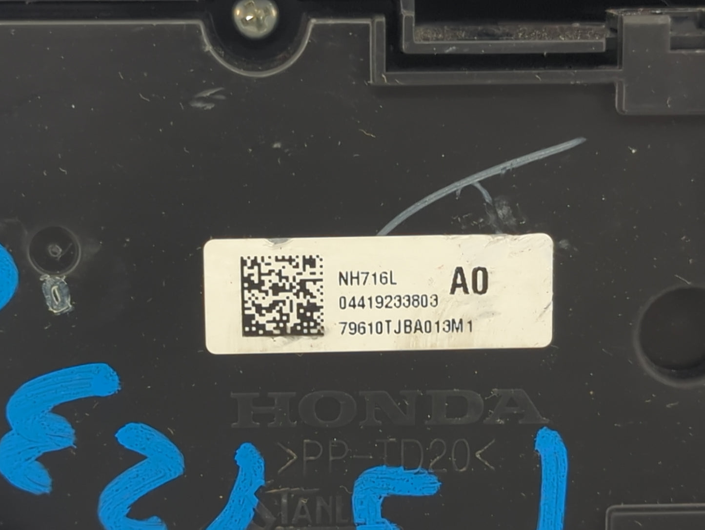 2019-2022 Acura Rdx Climate Control Module Temperature AC/Heater Replacement P/N:79610TJBA013M1 Fits Fits 2019 2020 2021 202