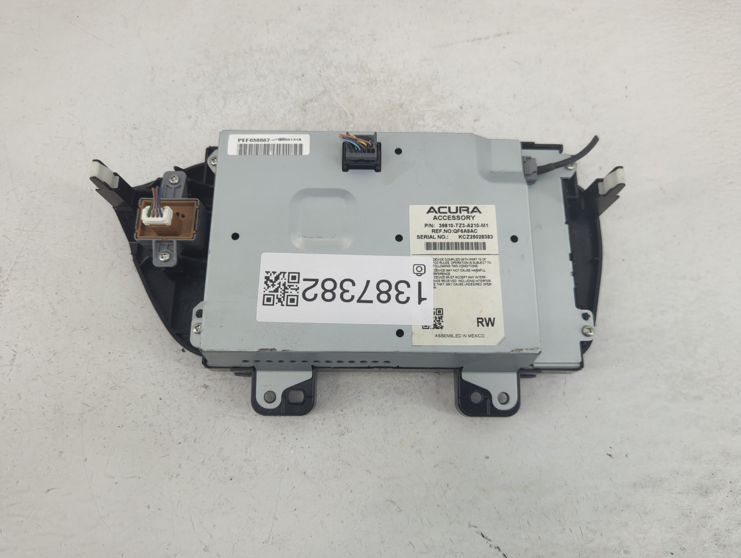 2019-2020 Acura Tlx Information Display Screen - Oemusedautoparts1.com