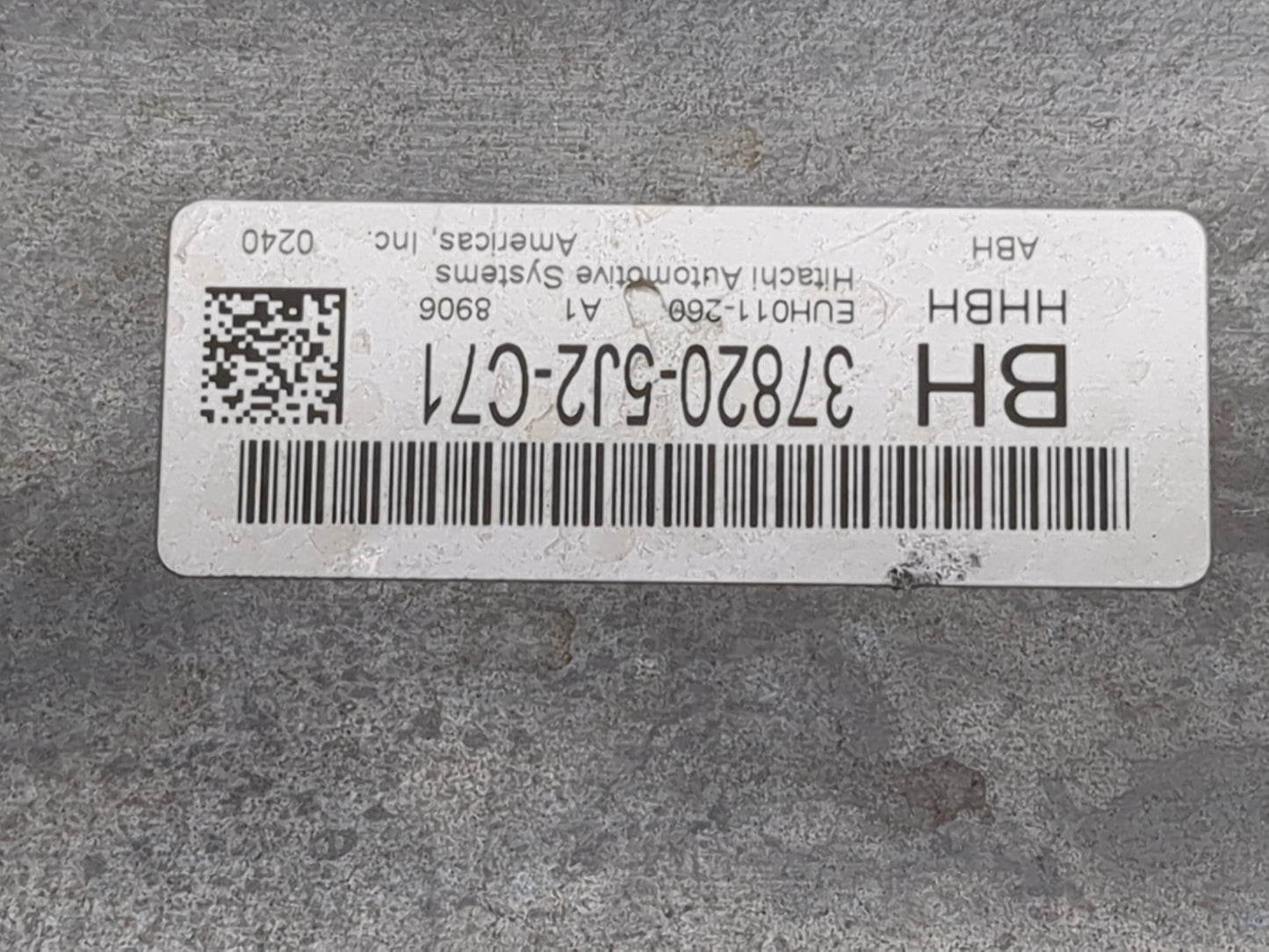 2015-2020 Acura Tlx PCM Engine Control Computer ECU ECM PCU OEM P/N:37820-5J2-C71 Fits Fits 2015 2016 2017 2018 2019 2020 OE