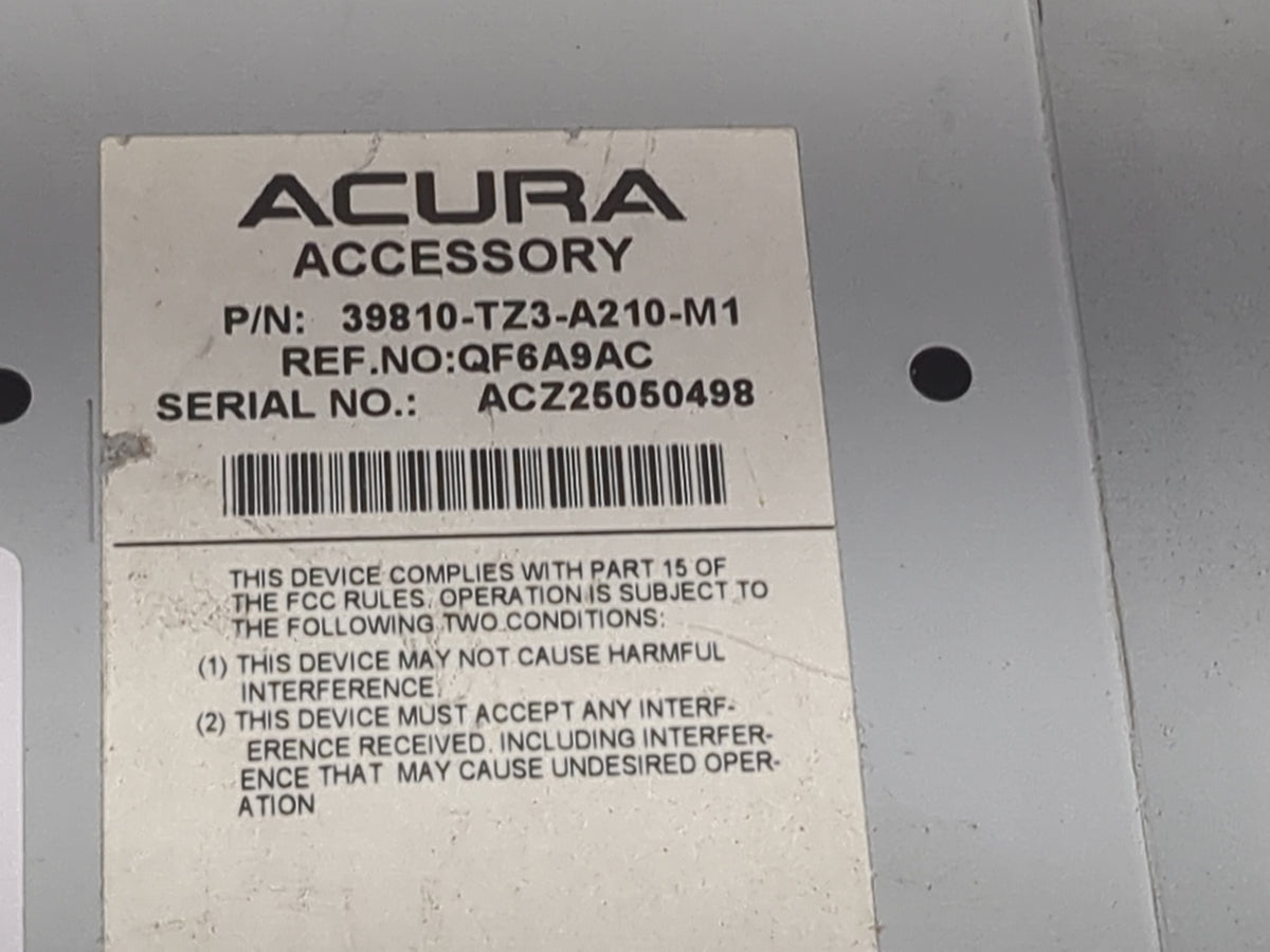 2019-2020 Acura Tlx Information Radio Display Screen 1517854 - Oemusedautoparts1.com