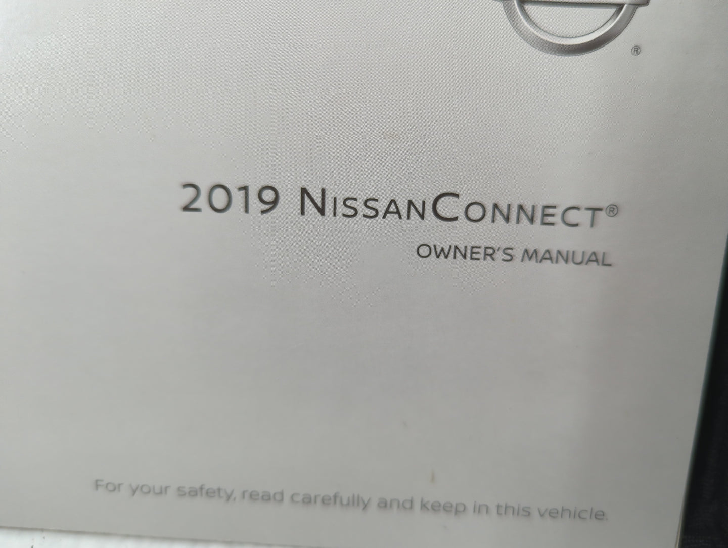 2019 Aftermarket Connected Owners Manual Book Guide OEM Used Auto Parts - Oemusedautoparts1.com