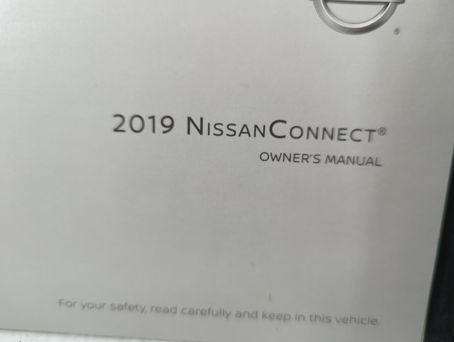 2019 Aftermarket Connected Owners Manual Book Guide OEM Used Auto Parts - Oemusedautoparts1.com