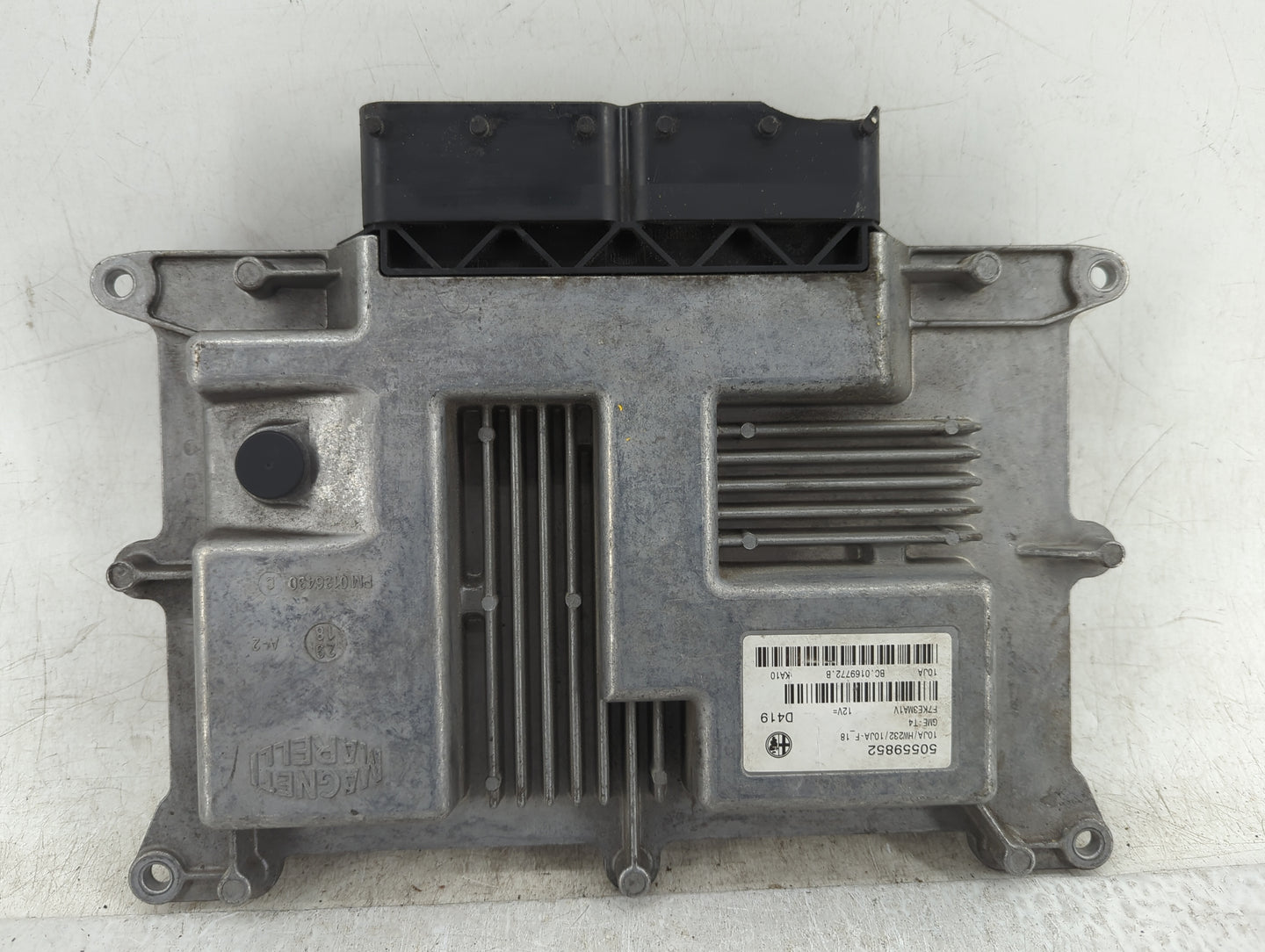 2017 Alfa Romeo Giulia PCM Engine Control Computer ECU ECM PCU OEM P/N:50559852 Fits OEM Used Auto Parts - Oemusedautoparts1
