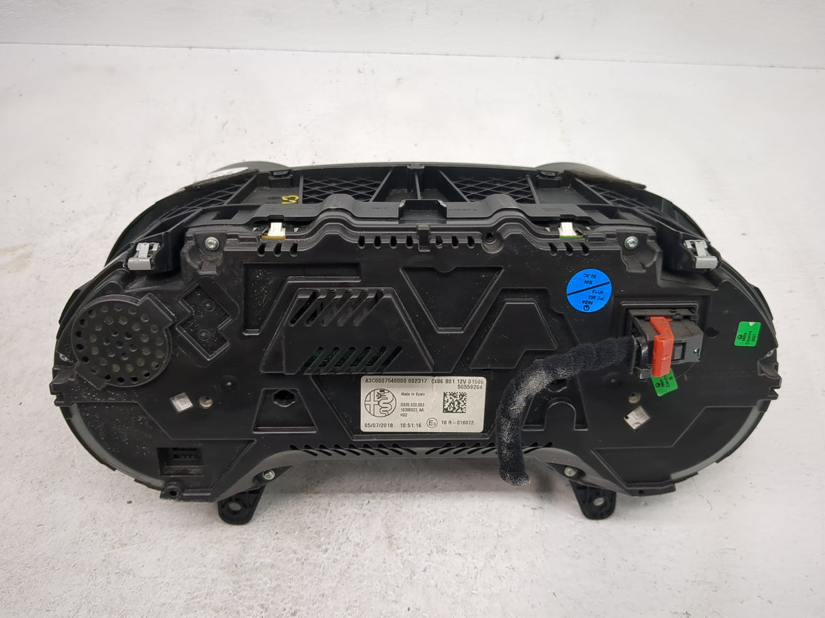 2017 Alfa Romeo Giulia Instrument Cluster Speedometer Gauges P/N:A3C0007540000 50559264, 10390623, D020.022.003 Miles:108K F