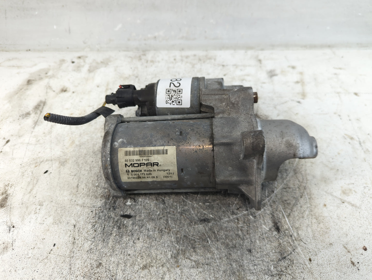2019 Alfa Romeo Stelvio Car Starter Motor Solenoid OEM P/N:50 532 996 Fits Fits 2017 OEM Used Auto Parts - Oemusedautoparts1