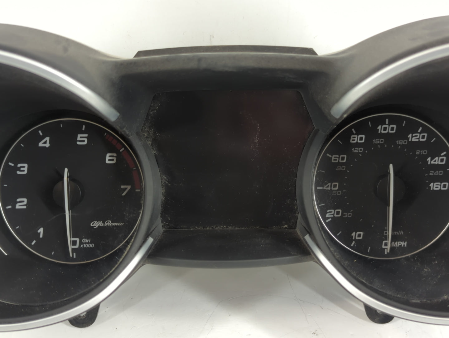 2019 Alfa Romeo Stelvio Instrument Cluster Speedometer Gauges P/N:50559284 10390741_AA Fits OEM Used Auto Parts - Oemusedaut