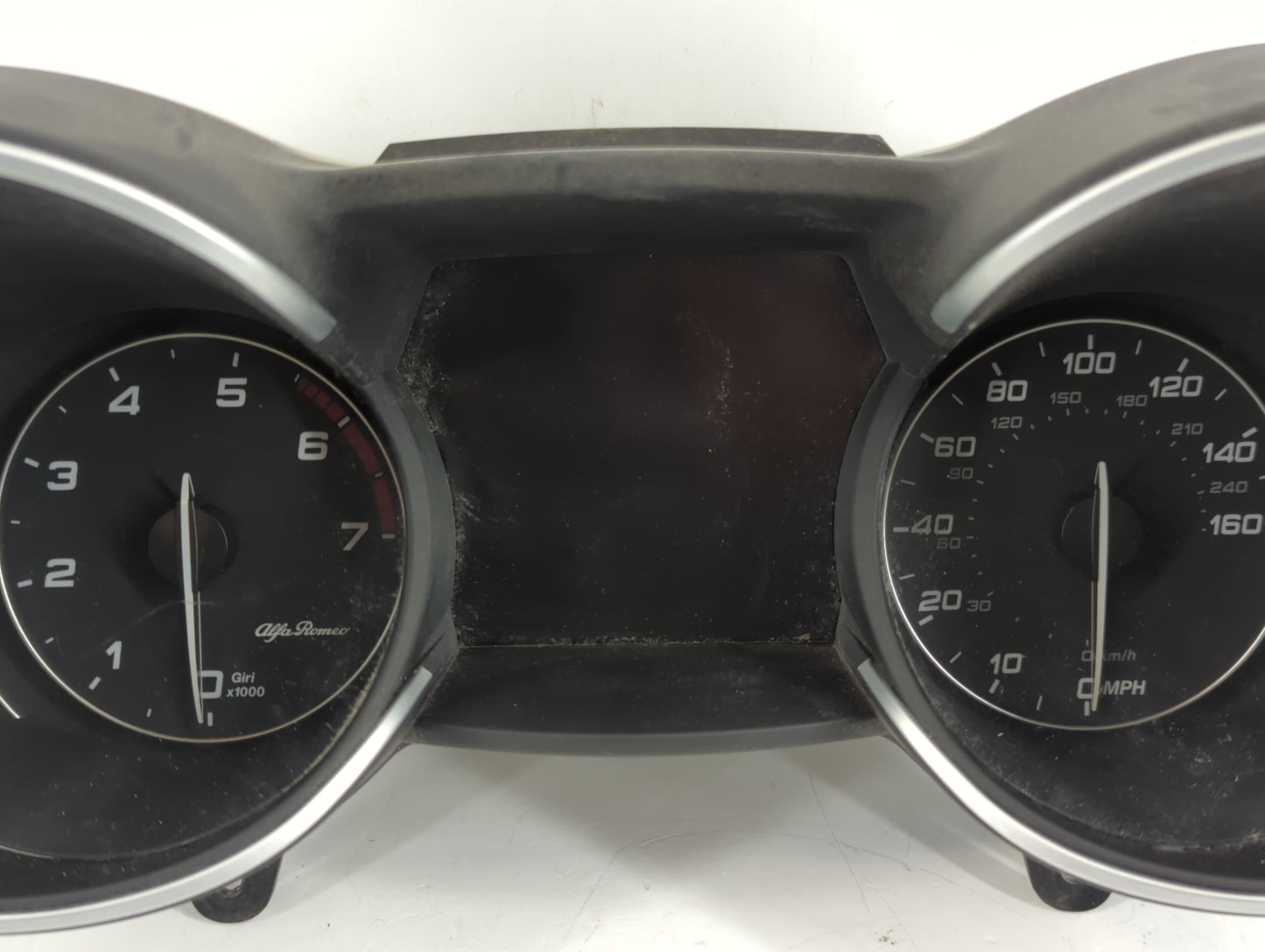2019 Alfa Romeo Stelvio Instrument Cluster Speedometer Gauges P/N:50559284 10390741_AA Fits OEM Used Auto Parts - Oemusedaut