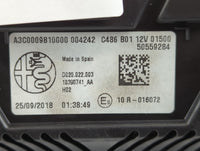 2019 Alfa Romeo Stelvio Instrument Cluster Speedometer Gauges P/N:50559284 10390741_AA Fits OEM Used Auto Parts - Oemusedaut