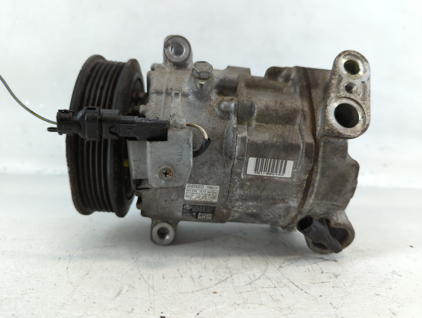 2019 Alfa Romeo Stelvio Air Conditioning A/c Ac Compressor Oem - Oemusedautoparts1.com