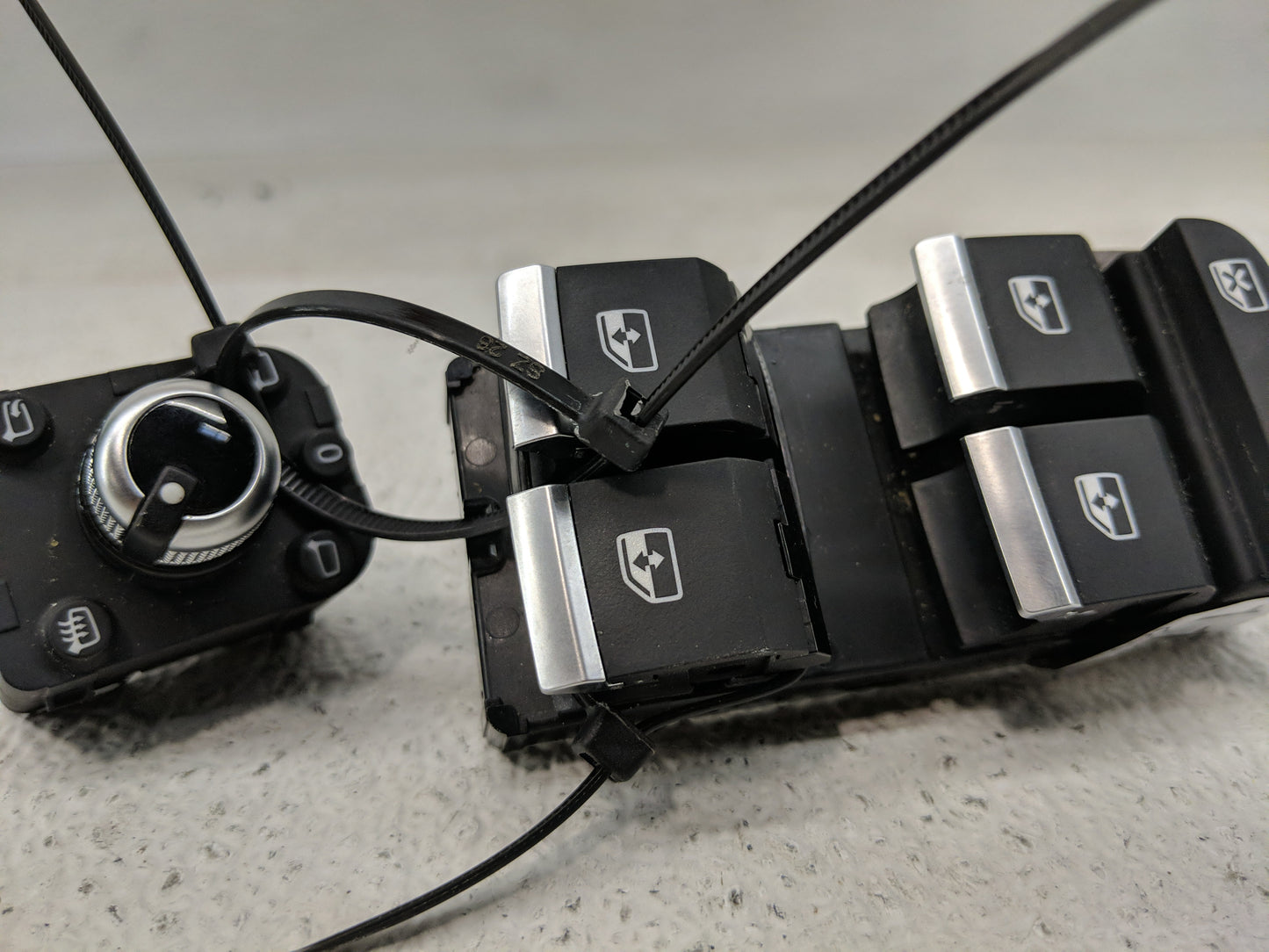 2017-2019 Audi A4 Master Power Window Switch Replacement Driver Side Left P/N:10121577 Fits Fits 2017 2018 2019 OEM Used Aut