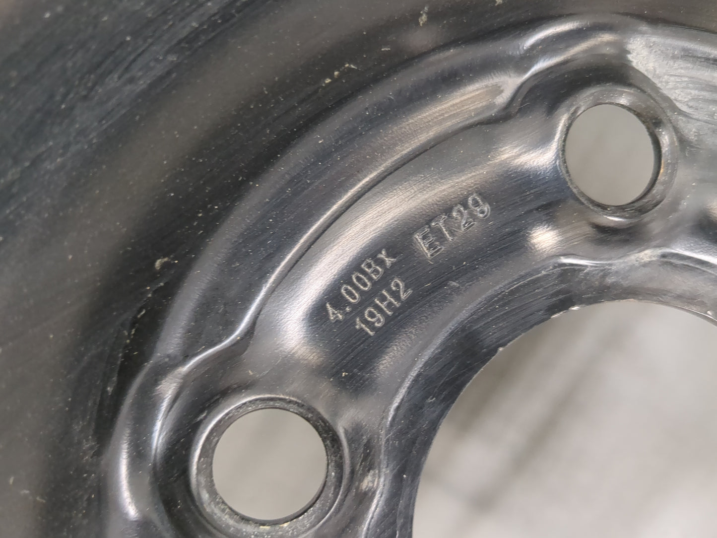 2019-2022 Audi A4 Spare Donut Tire Wheel Rim Oem - Oemusedautoparts1.com