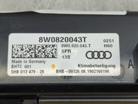 2017-2019 Audi A4 Climate Control Module Temperature AC/Heater Replacement P/N:8W0820043T Fits Fits 2017 2018 2019 2020 OEM 