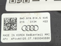 2017-2019 Audi A4 Radio Control Panel - Oemusedautoparts1.com