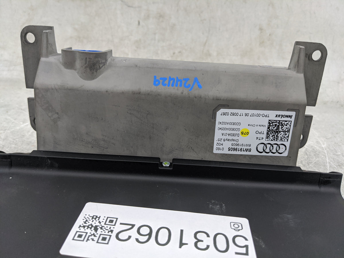 2017-2019 Audi A4 Information Radio Display Screen 5031062 - Oemusedautoparts1.com
