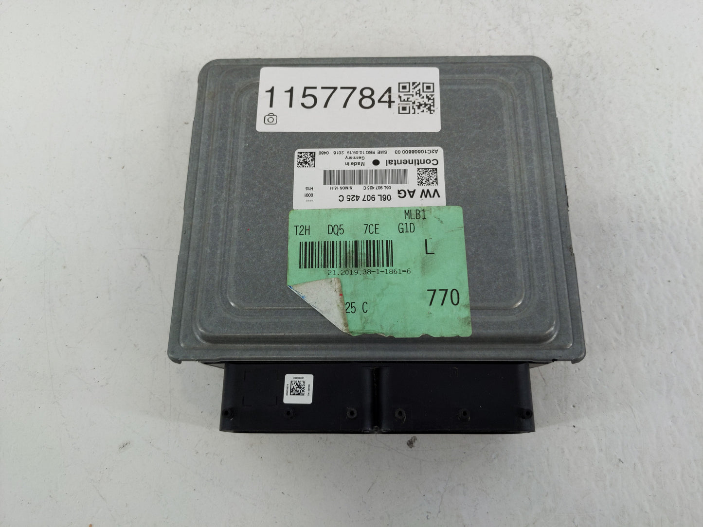 2019 Audi A5 PCM Engine Control Computer ECU ECM PCU OEM P/N:06L 907 425 C Fits OEM Used Auto Parts - Oemusedautoparts1.com