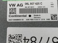 2019 Audi A5 PCM Engine Control Computer ECU ECM PCU OEM P/N:06L 907 425 C Fits OEM Used Auto Parts - Oemusedautoparts1.com