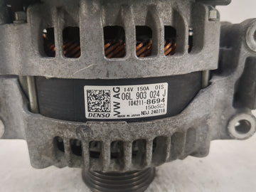 2018 Audi A5 Alternator Replacement Generator Charging Assembly Engine OEM P/N:104211-8694 06L903024J Fits OEM Used Auto Parts