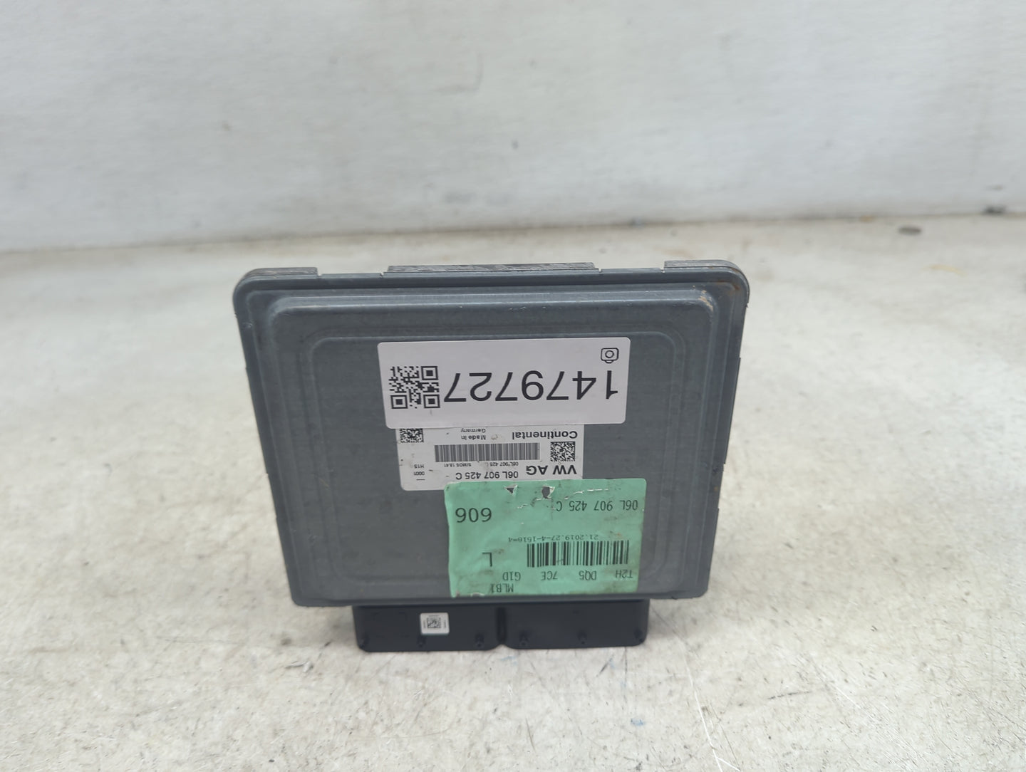 2019 Audi A5 PCM Engine Control Computer ECU ECM PCU OEM P/N:06L907425C SIMOS18.41 Fits OEM Used Auto Parts - Oemusedautopar