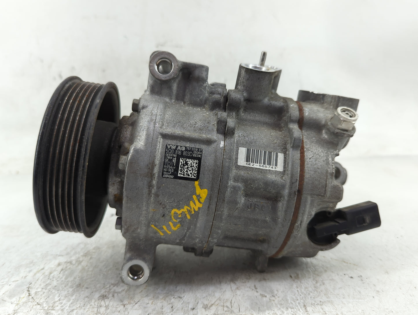 2019-2021 Audi Q3 Air Conditioning A/c Ac Compressor Oem - Oemusedautoparts1.com