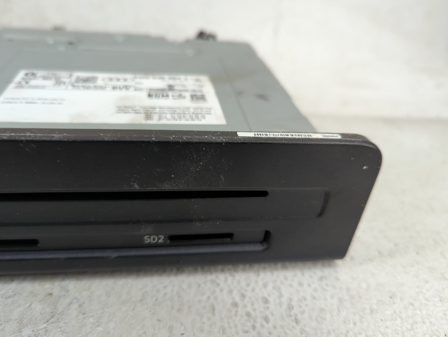 2019 Audi Q5 Radio AM FM Cd Player Receiver Replacement P/N:8W0035664J 28618496, XPYELLAW133, 8595A-ELLAW133 Fits OEM Used A