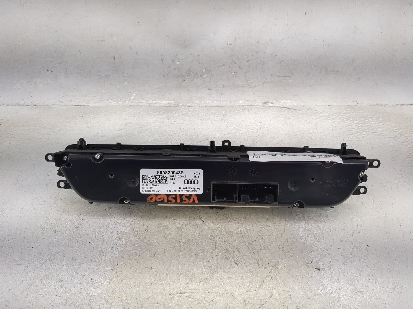 2018-2020 Audi Q5 Climate Control Module Temperature AC/Heater Replacement P/N:80A820043G 5HB 012 631-41 Fits OEM Used Auto 