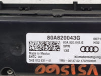 2018-2020 Audi Q5 Climate Control Module Temperature AC/Heater Replacement P/N:80A820043G 5HB 012 631-41 Fits OEM Used Auto 