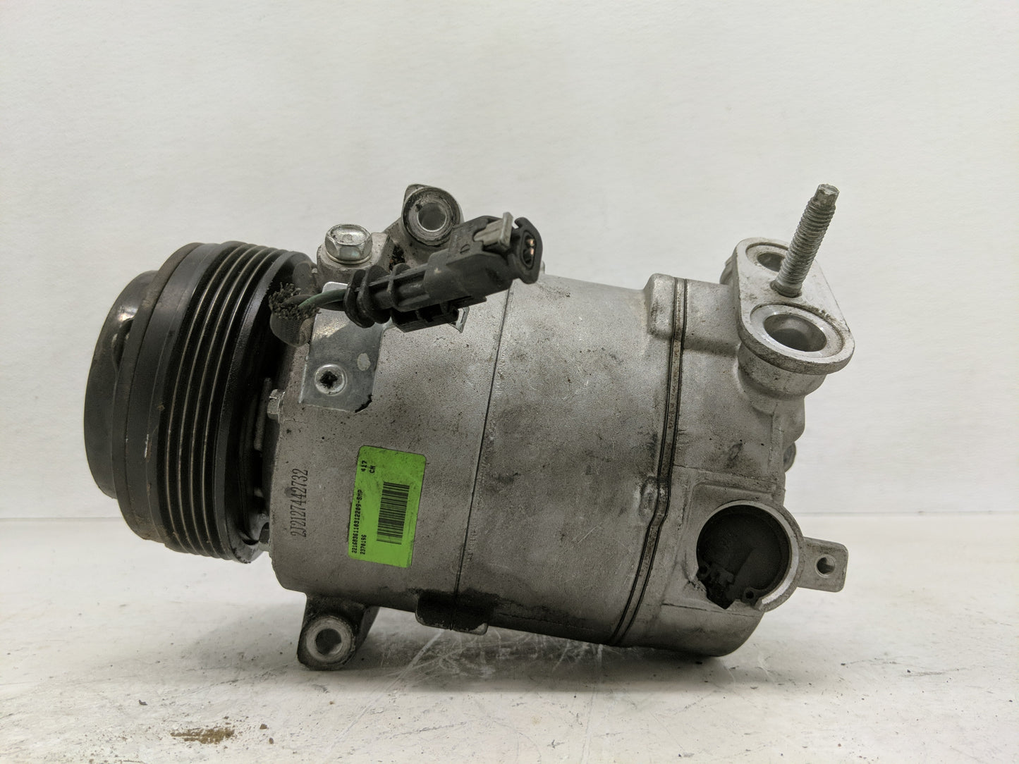 2017-2019 Audi Q7 Air Conditioning A/c Ac Compressor Oem - Oemusedautoparts1.com