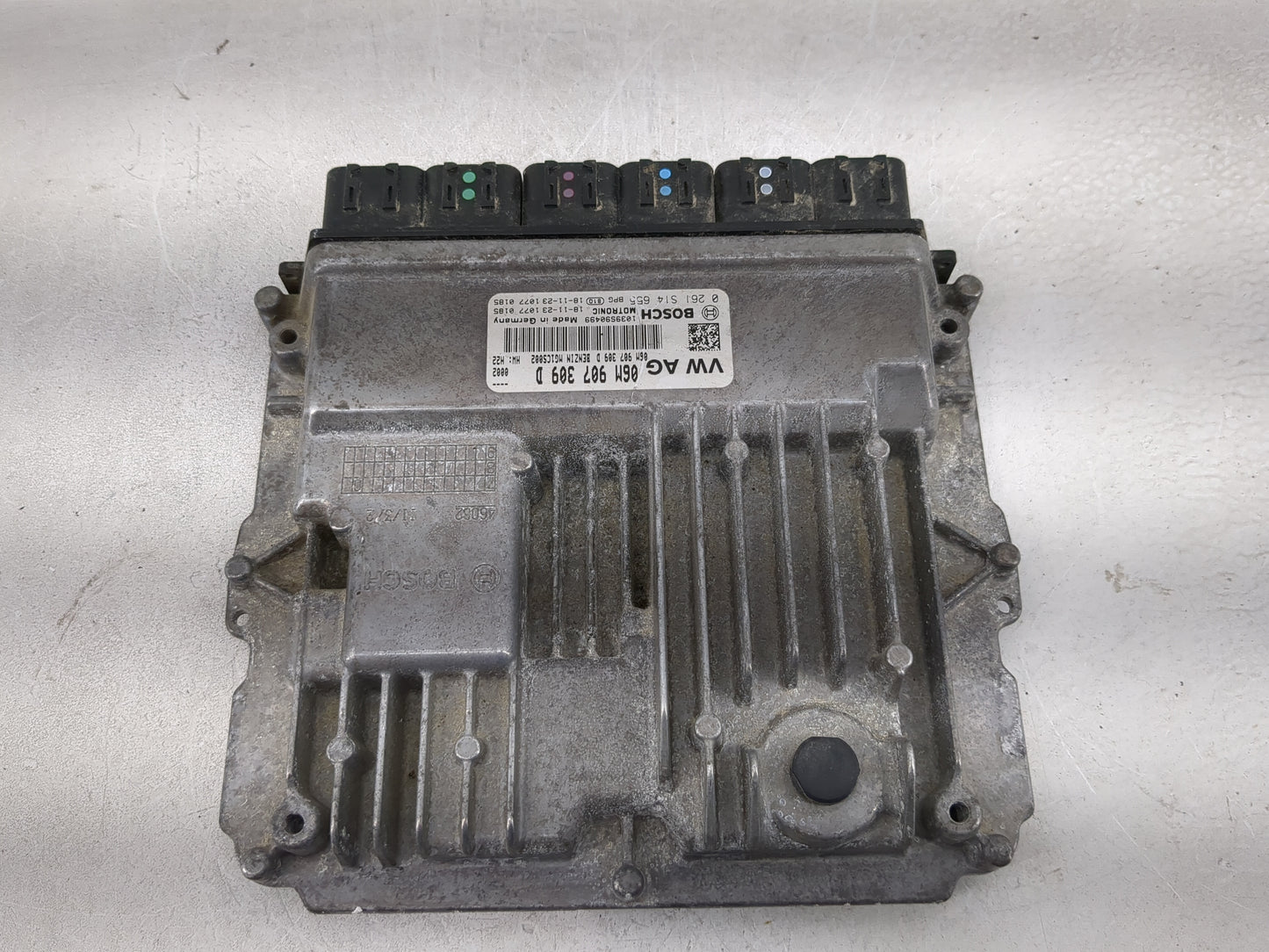 2019 Audi S4 PCM Engine Control Computer ECU ECM PCU OEM P/N:06M 907 309 D 0 261 S14 655, 8W0 907 559 L Fits OEM Used Auto P
