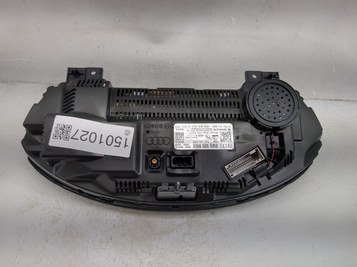 2019 Audi S4 Instrument Cluster Speedometer Gauges P/N:8W5920890E 8W5 920 890E, 0263731035 Miles: Fits Fits 2018 2020 OEM Us