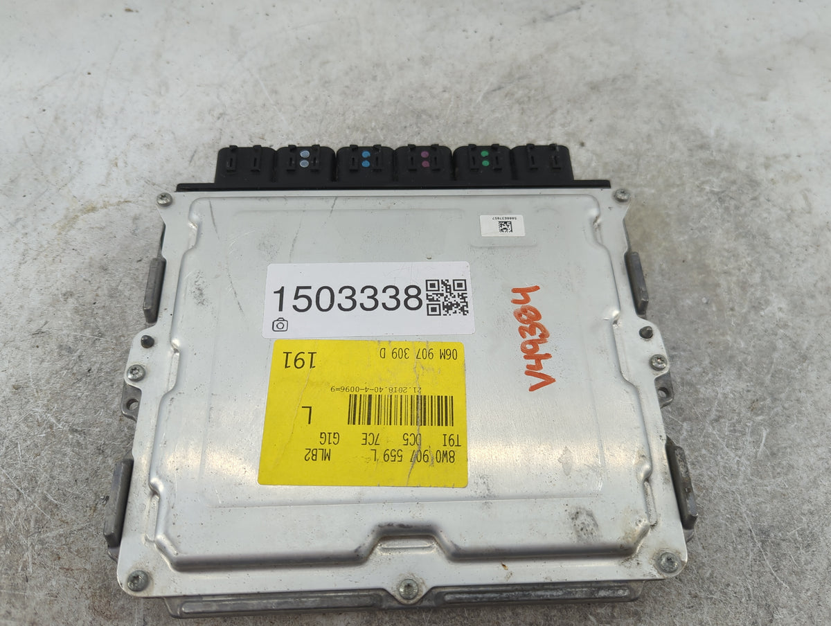 2019 Audi S4 PCM Engine Control Computer ECU ECM PCU OEM P/N:06M907309D 0261S14655, 8W0907559L, 1039S90499 Fits OEM Used Aut