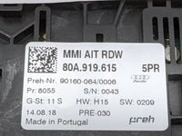 2019 Audi Sq5 Radio AM FM Cd Player Receiver Replacement P/N:80A.919.615 90160-064/0006 Fits OEM Used Auto Parts - Oemusedau