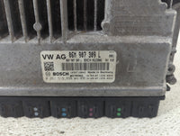 2019-2020 Audi Sq5 PCM Engine Control Computer ECU ECM PCU OEM P/N:06M907309L 0261S19898 Fits Fits 2019 2020 OEM Used Auto P