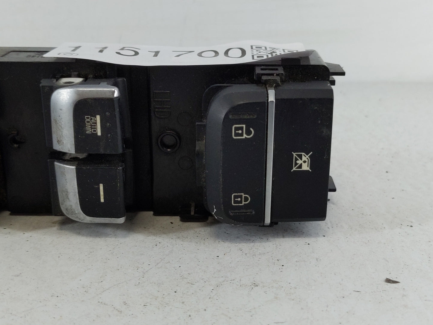 2019 Blank Key Kia Master Power Window Switch Replacement Driver Side Left Fits Fits 2016 2017 2018 2020 OEM Used Auto Parts