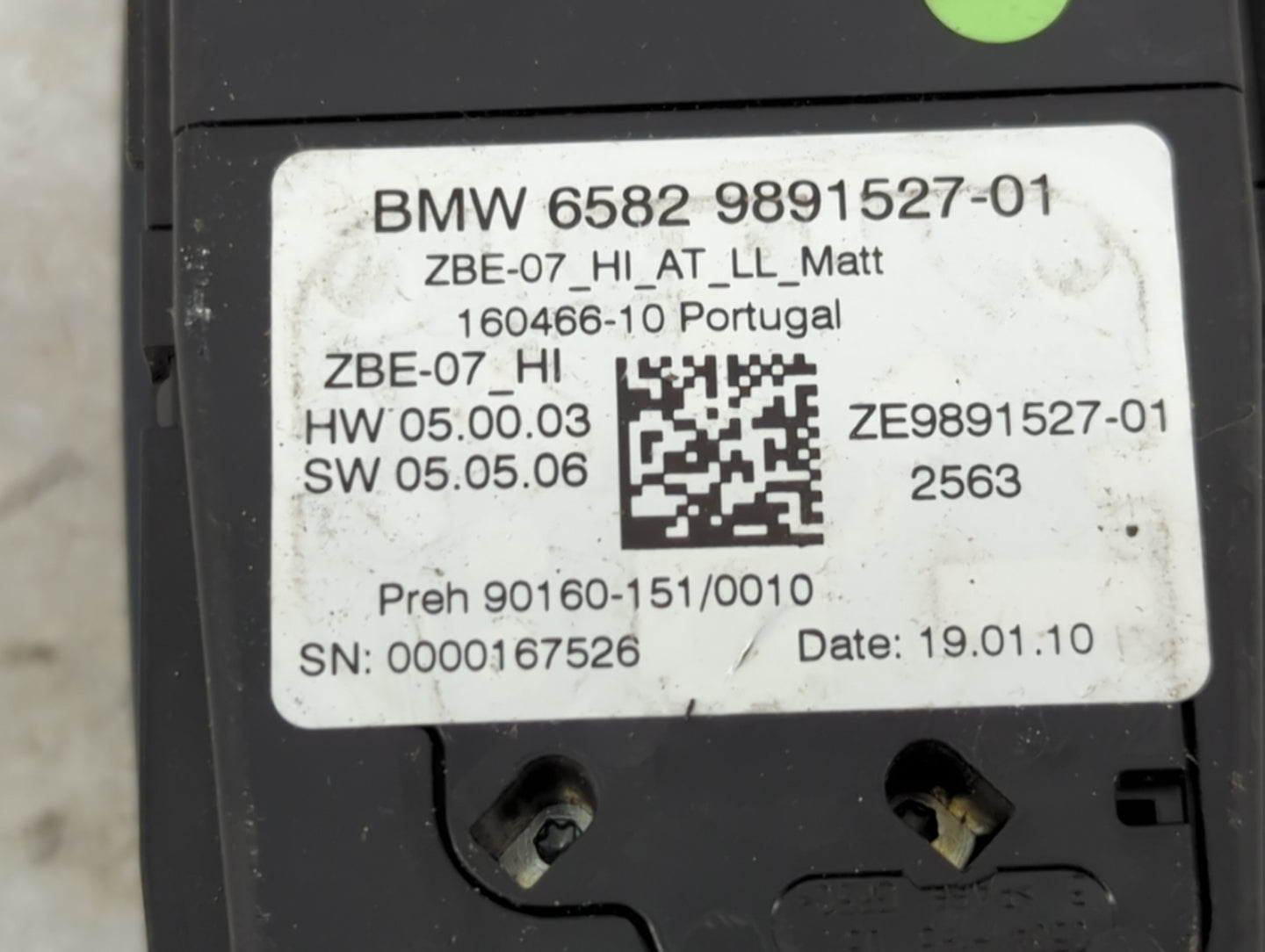 2019-2021 Bmw 330i Radio AM FM Cd Player Receiver Replacement P/N:65829891527-01 ZE9891527-01, ZBE-07_HI Fits Fits 2019 2020