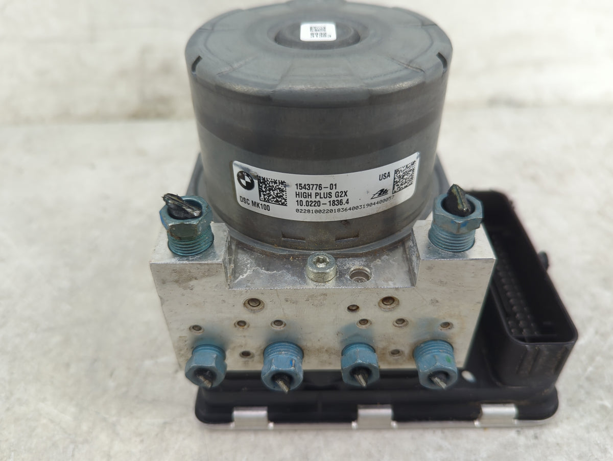 2019-2020 Bmw 330i Anti-Lock Brake ABS Pump Module Actuator OEM P/N:1543776-01 10.0220-1836.4 Fits Fits 2019 2020 OEM Used A