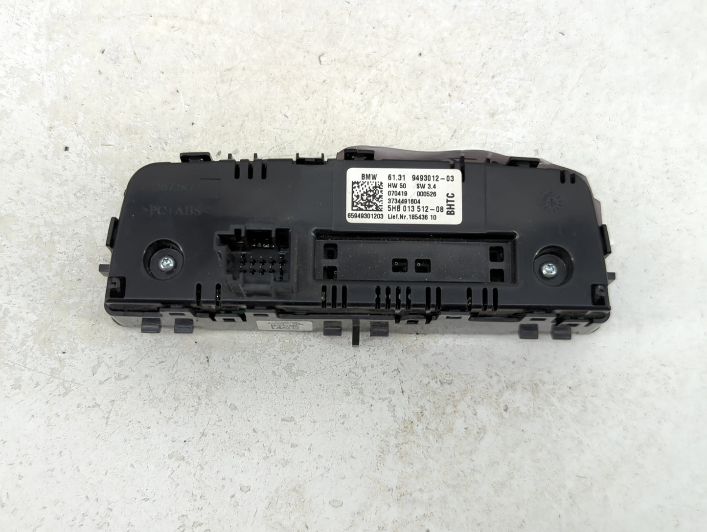 2019 Bmw 330i Climate Control Module Temperature AC/Heater Replacement P/N:9493012-03 5HB013512-08, 65949301203, 3734491604 