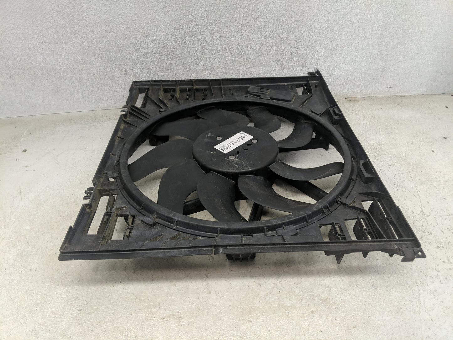 2019-2020 Bmw 330i Electric Radiator Cooling Fan Motor Assembly 1461167 - Oemusedautoparts1.com