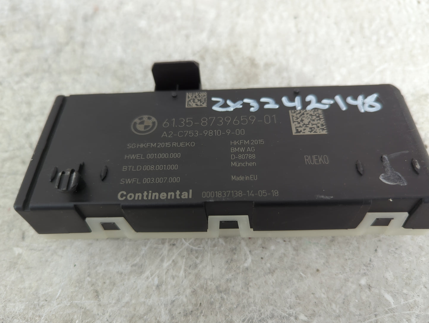 2018-2020 Bmw 430i Body Control Module Bcm - Oemusedautoparts1.com