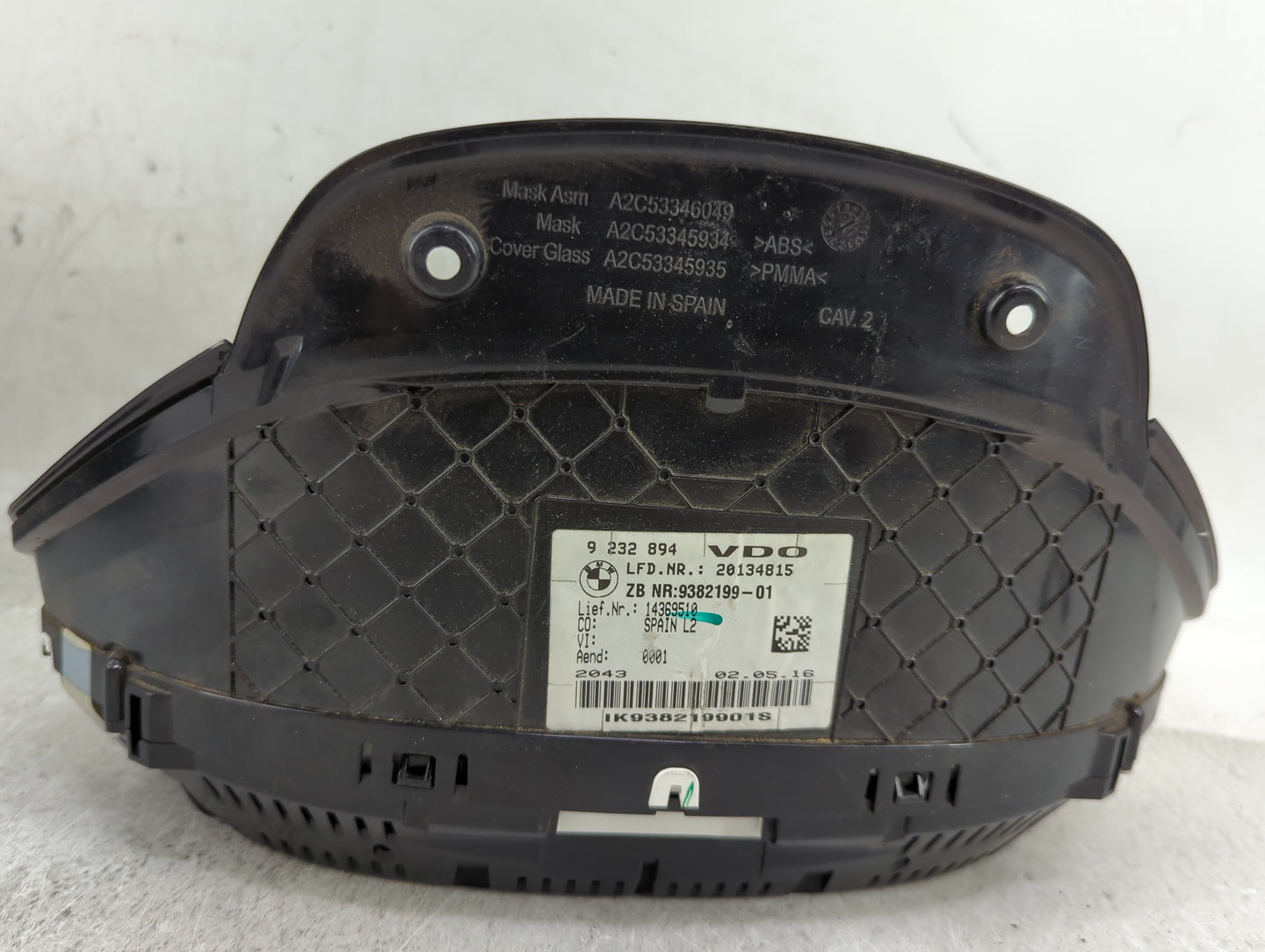 2017-2020 Bmw 430i Instrument Cluster Speedometer Gauges P/N:9232895 40766270 Miles: Fits Fits 2014 2015 2016 2017 2018 2019