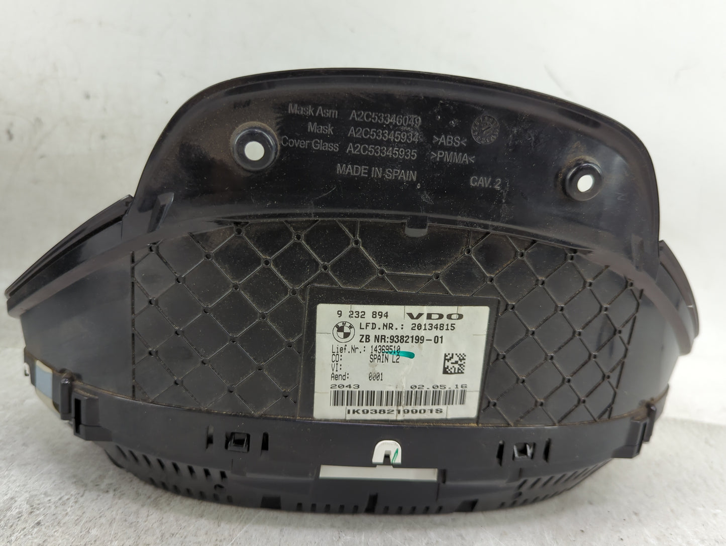 2017-2020 Bmw 430i Instrument Cluster Speedometer Gauges P/N:9232895 40766270 Miles: Fits Fits 2014 2015 2016 2017 2018 2019