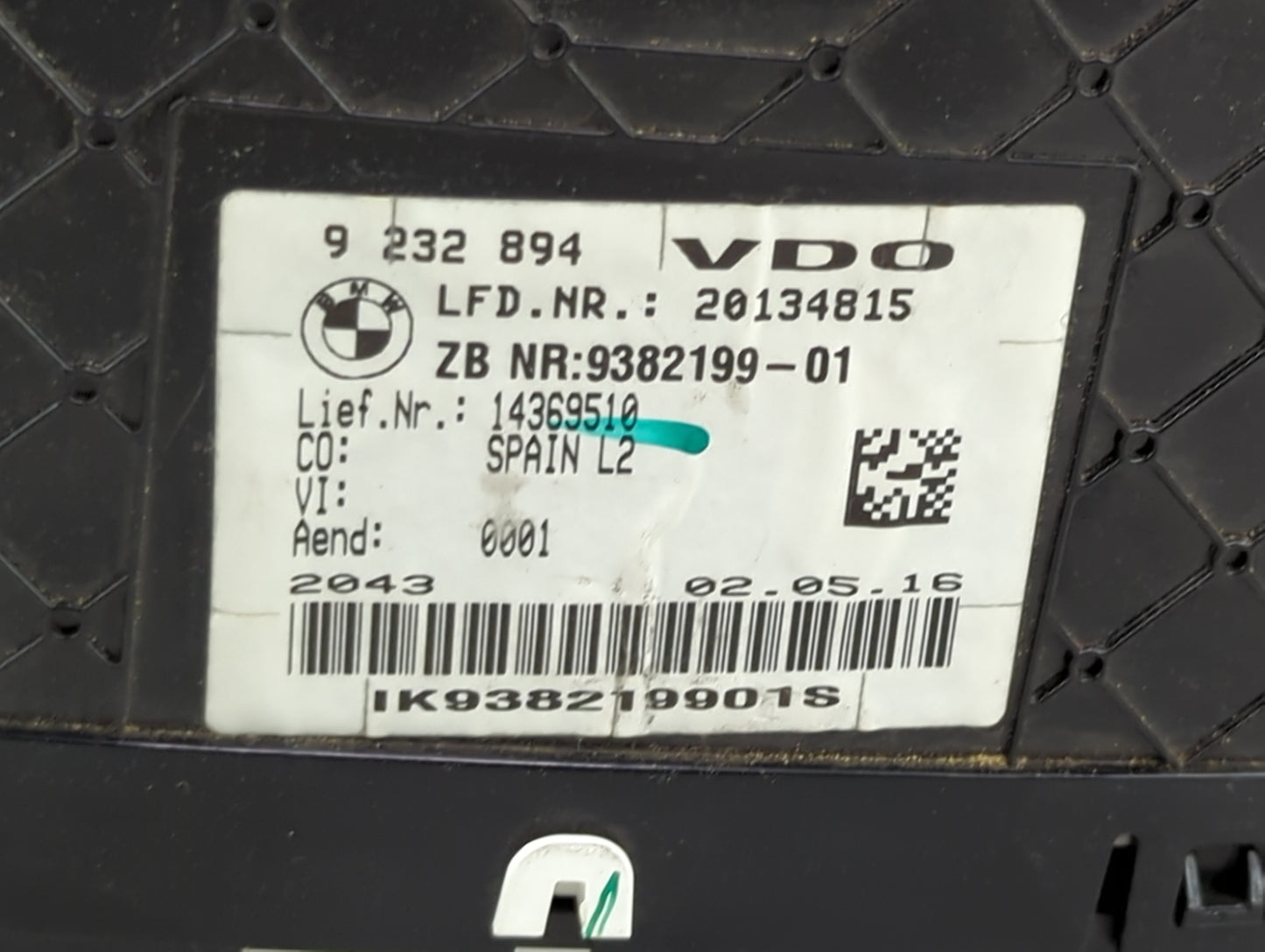 2017-2020 Bmw 430i Instrument Cluster Speedometer Gauges P/N:9232895 40766270 Miles: Fits Fits 2014 2015 2016 2017 2018 2019