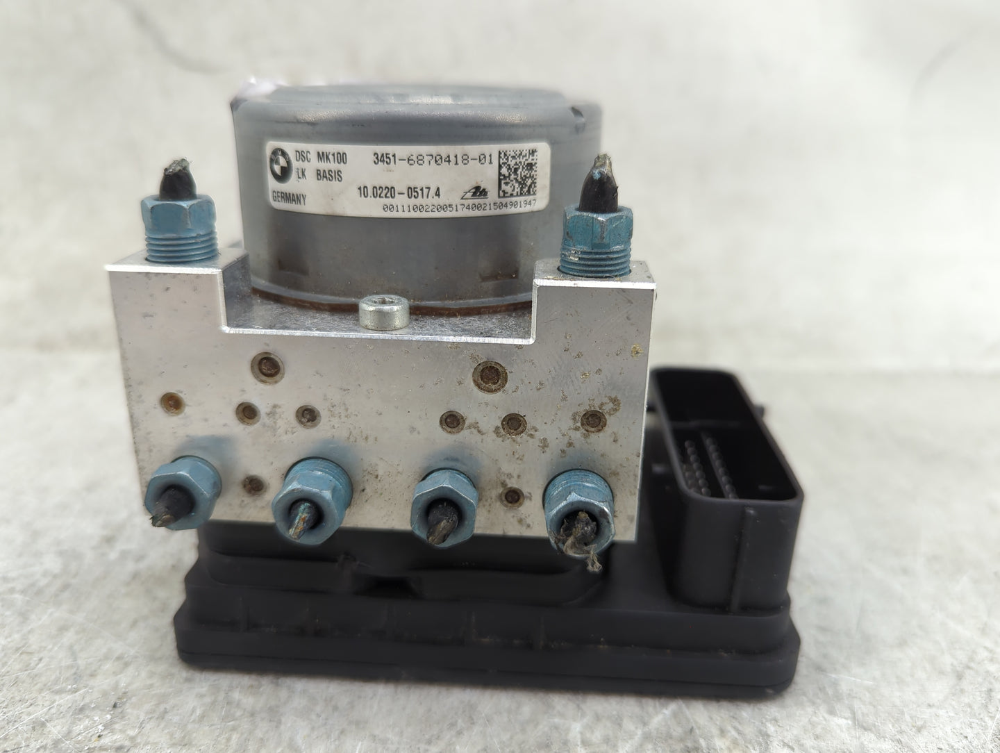 2017-2020 Bmw 430i ABS Pump Control Module Replacement P/N:3451-6891611-01 10.0220-1376.4 Fits OEM Used Auto Parts - Oemused