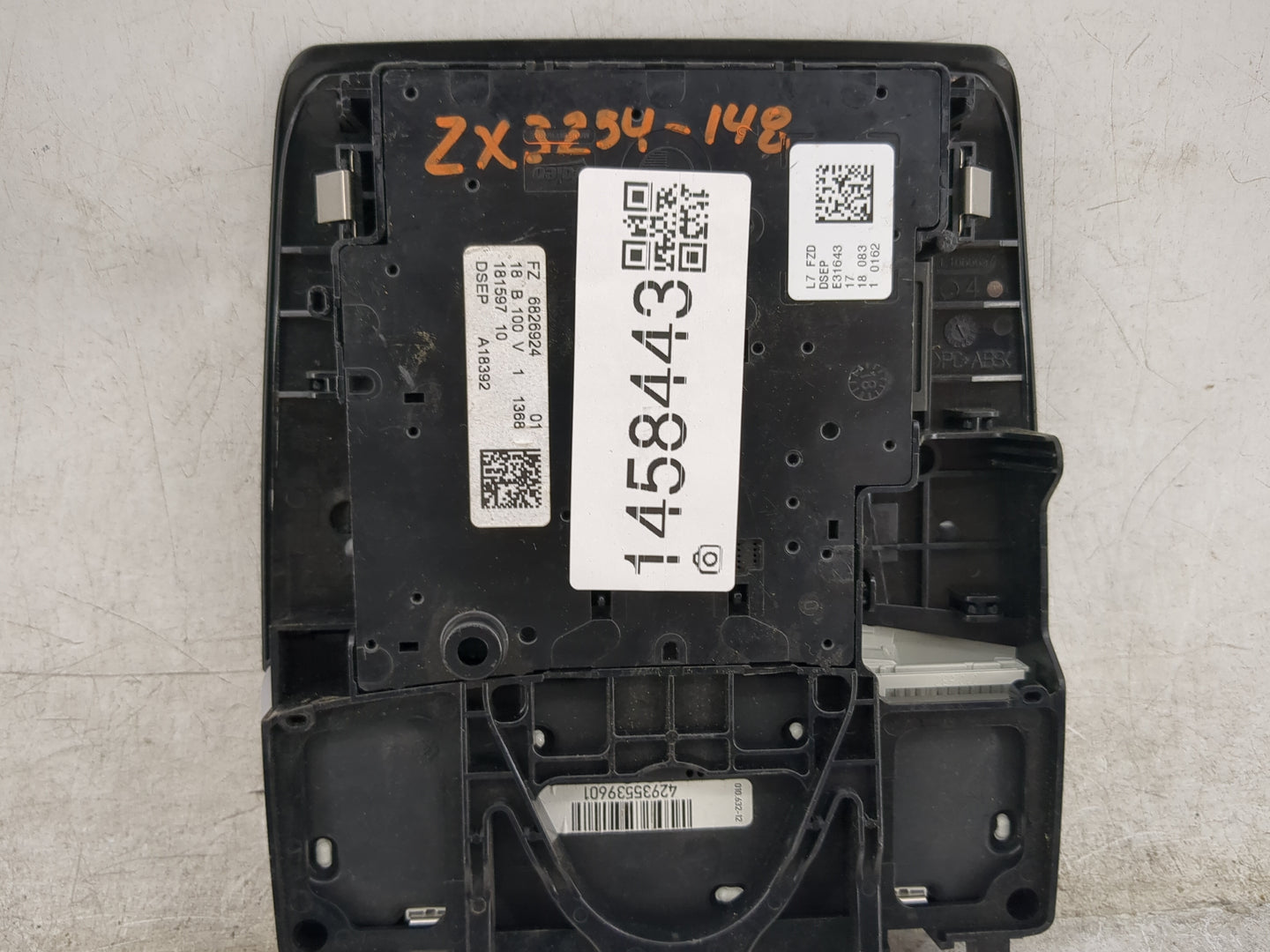 2019 Bmw 430i Overhead Roof Console 1458443 - Oemusedautoparts1.com