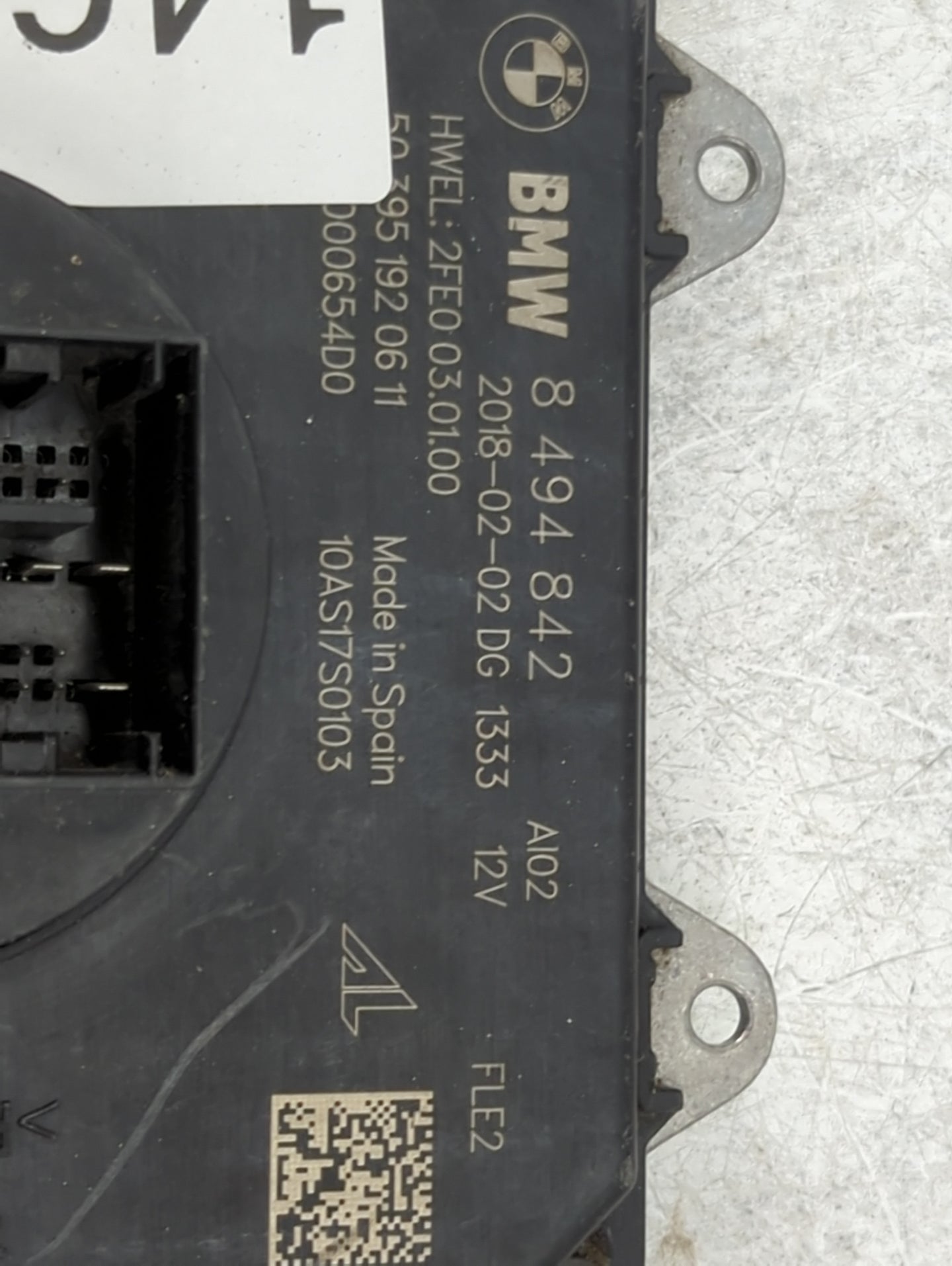 2019 Bmw 430i Headlight Ballast Head Light - Oemusedautoparts1.com