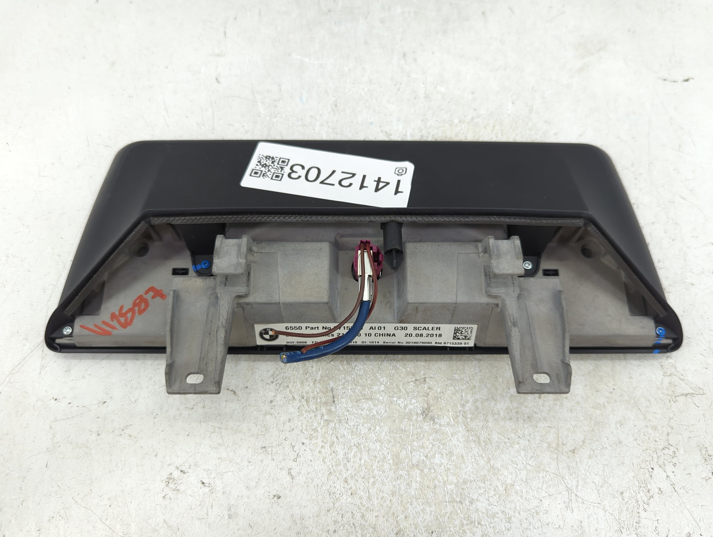 2019-2019 Bmw 530e Information Display Screen - Oemusedautoparts1.com