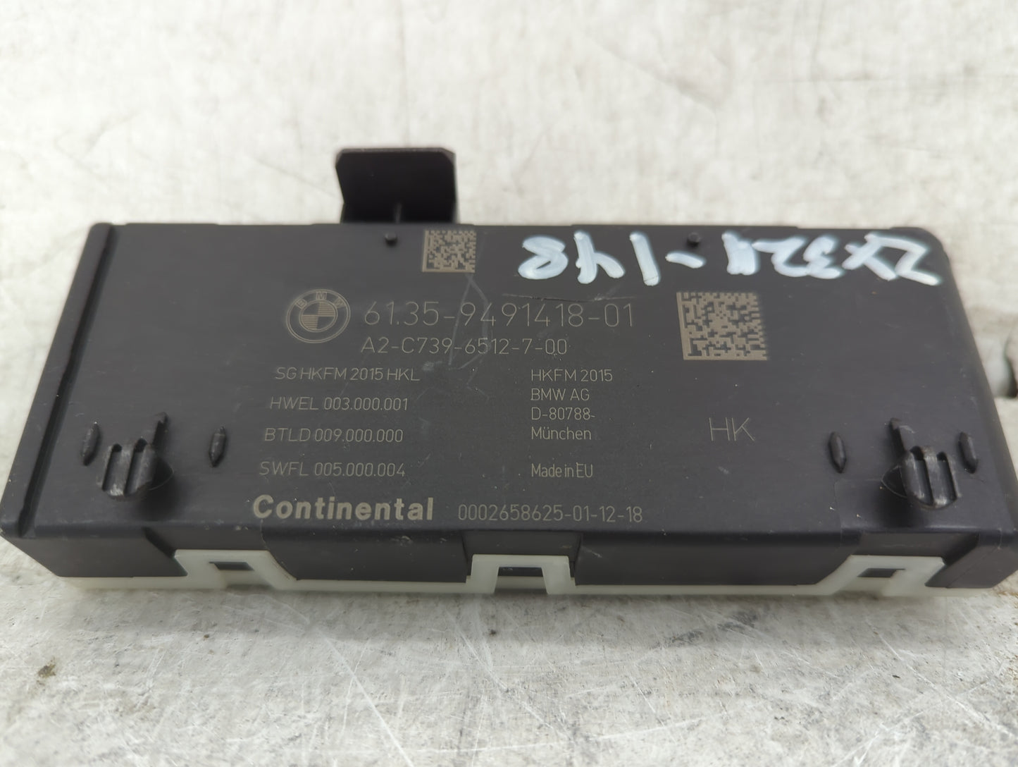 2017-2020 Bmw 530i Body Control Module Bcm Inner Cabin Fuse Box - Oemusedautoparts1.com