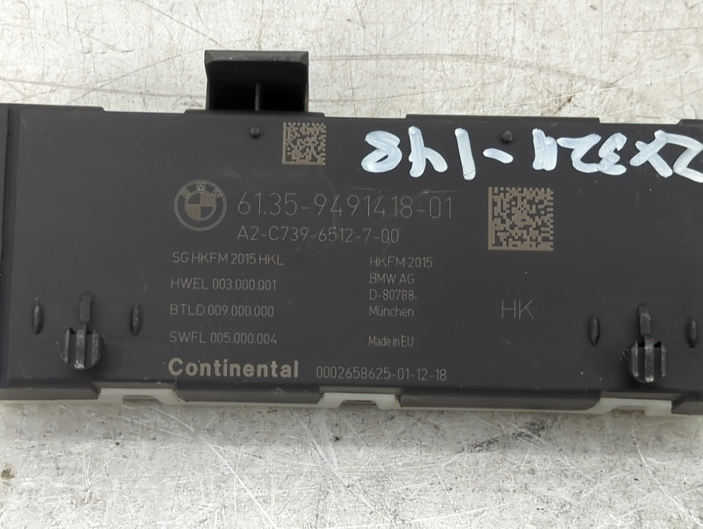 2017-2020 Bmw 530i Body Control Module Bcm Inner Cabin Fuse Box - Oemusedautoparts1.com