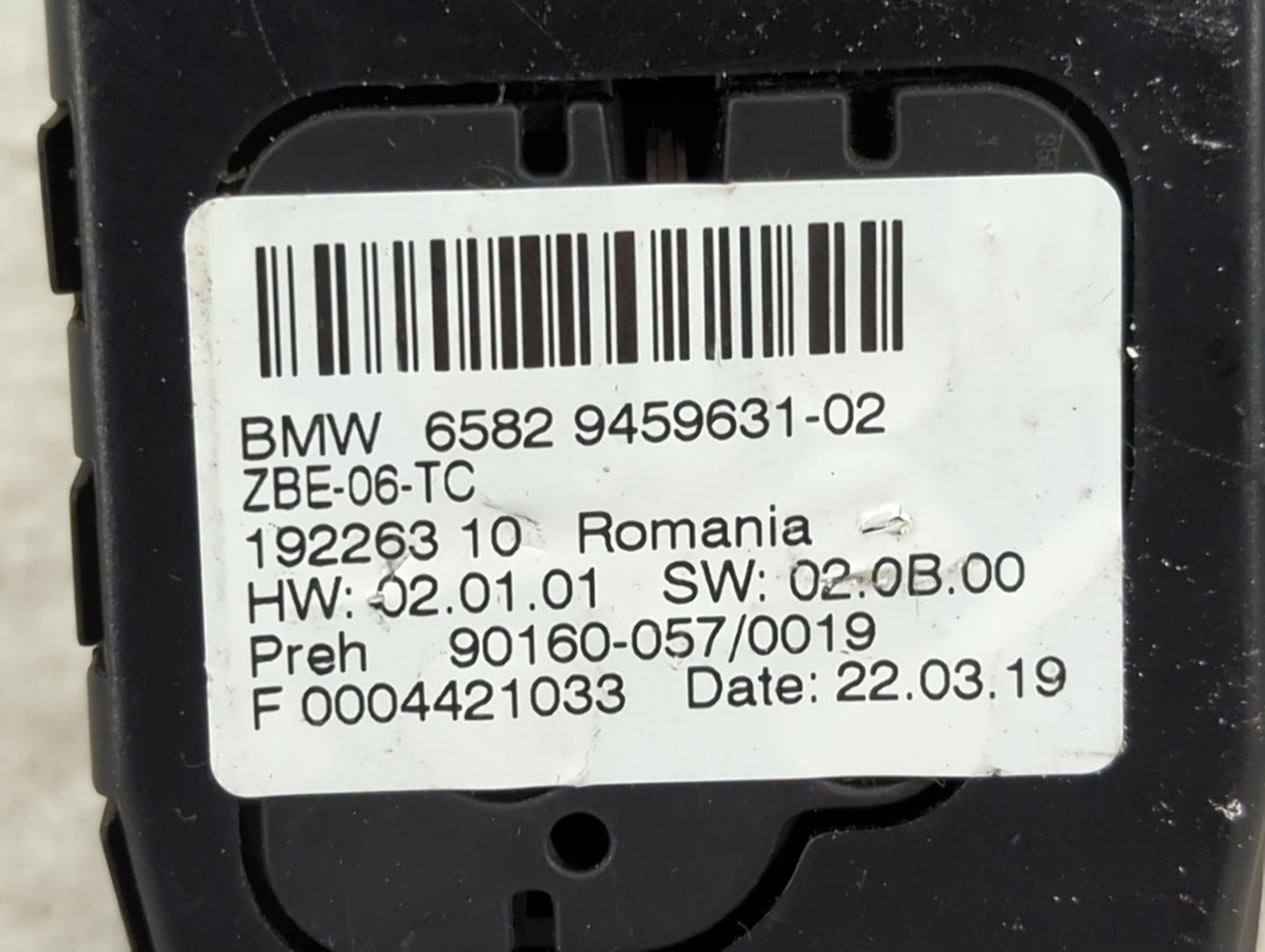 2019 Bmw 540i Information-gps-tv Control Module - Oemusedautoparts1.com