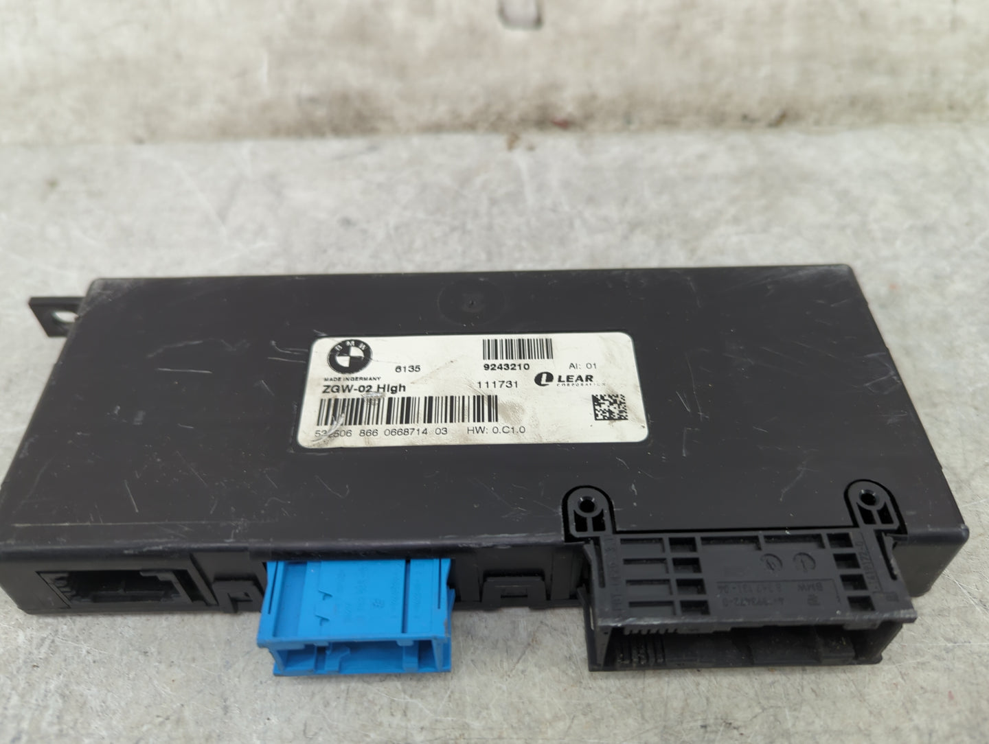 2012-2018 Bmw 640i Gateway Control Module - Oemusedautoparts1.com